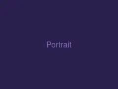 Portrait with curly hair for background removal demo